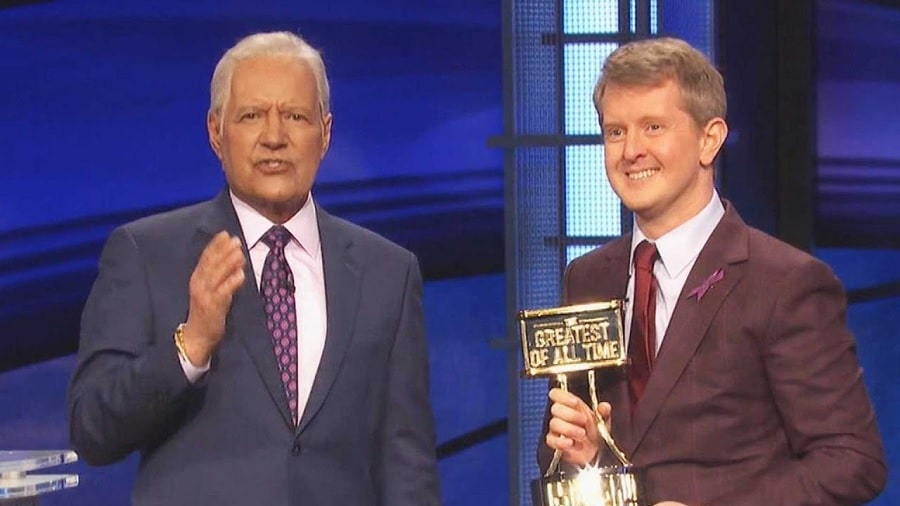 Alex Trebek & Ken Jennings [Jeopardy | YouTube]