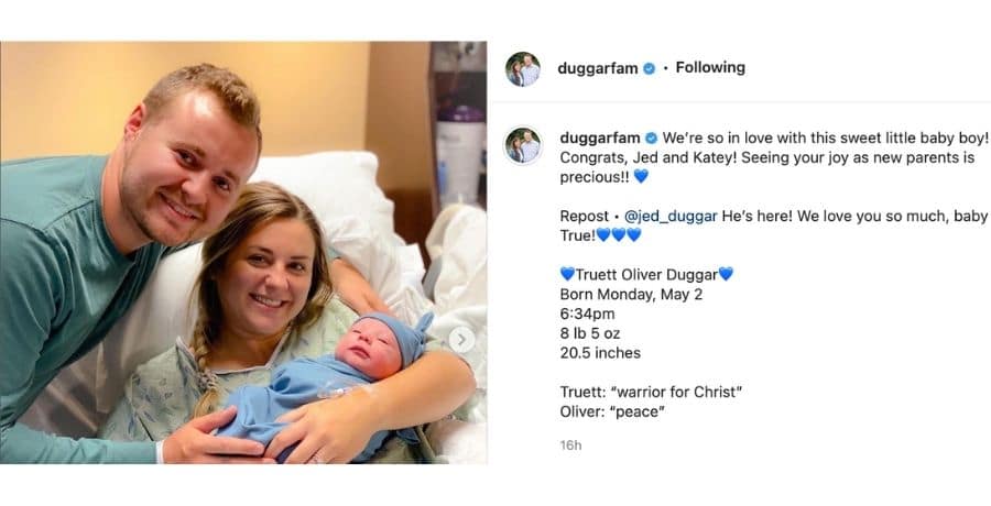Duggar family Instagram (Jim Bob and Michelle Duggar)