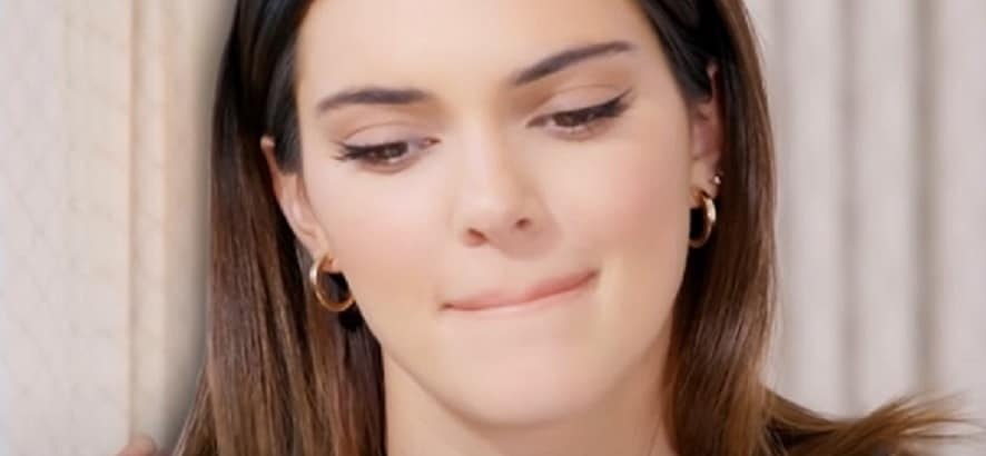 Kendall Jenner Struggles With Cucumber [Credit: YouTube]