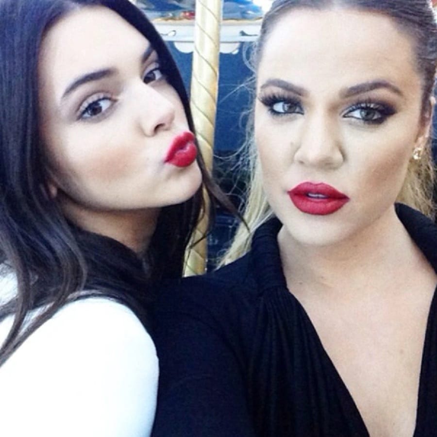 Kendall Jenner With Khloe Kardashian [Credit: Instagram]
