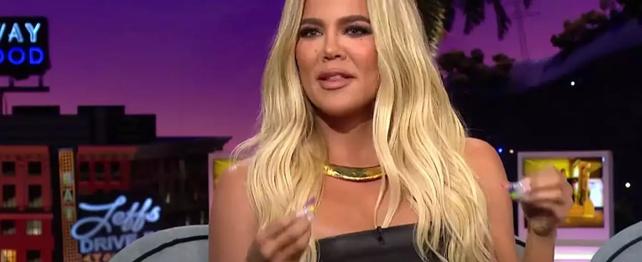 Khloe Kardashian Was Team Wolf [Credit: The Late Late Show WIth James Corden/YouTube]