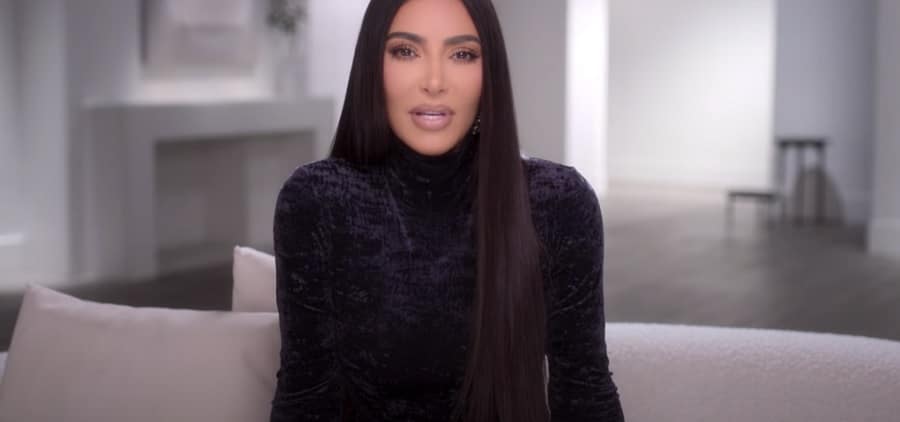 Kim Kardashian Talks Kanye Divorce [Credit: Hulu]