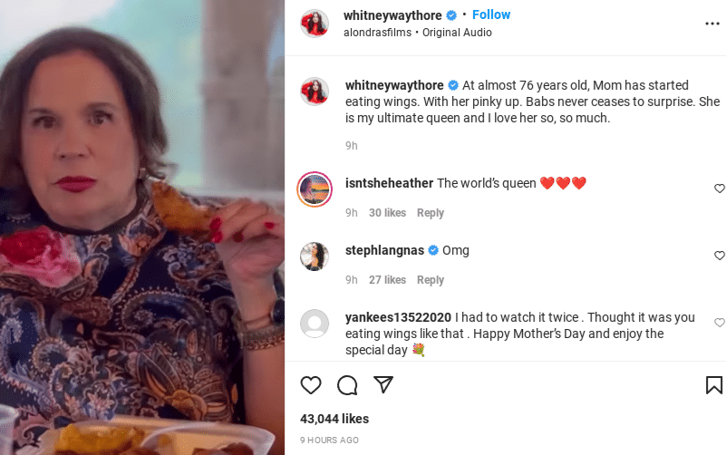 Whitney Way Thore - Instagram