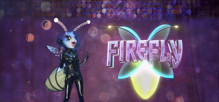 The Masked Singer: The Firefly [Credit: The Masked Singer/YouTube]