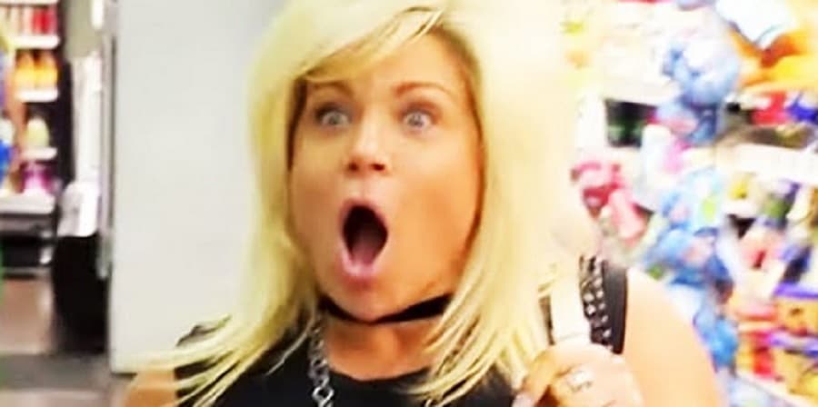 Theresa Caputo Gets Wild With Male Friend [Credit: TLC/YouTube]