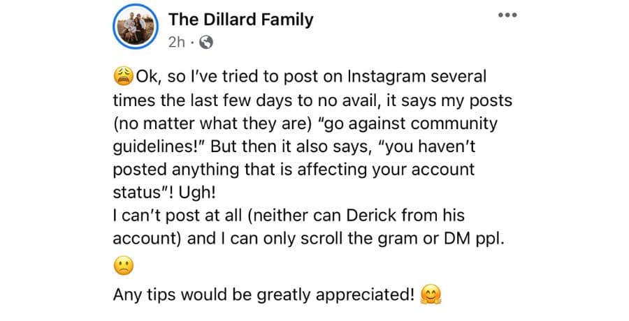 Jill Dillard Facebook