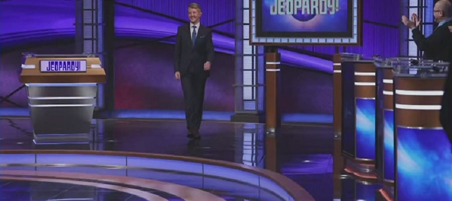 Ken Jennings Hosting Jeopardy [YouTube]