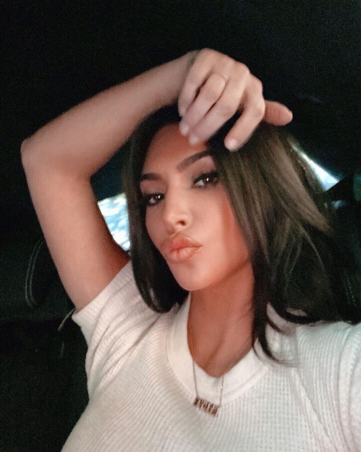 Kim Kardashian Shows Off Sideboob [Kim Kardashian | Instagram]