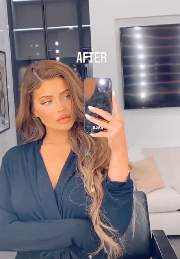 Kylie Jenner's Signature Makeup Look [Kylie Jenner | Instagram Stories]