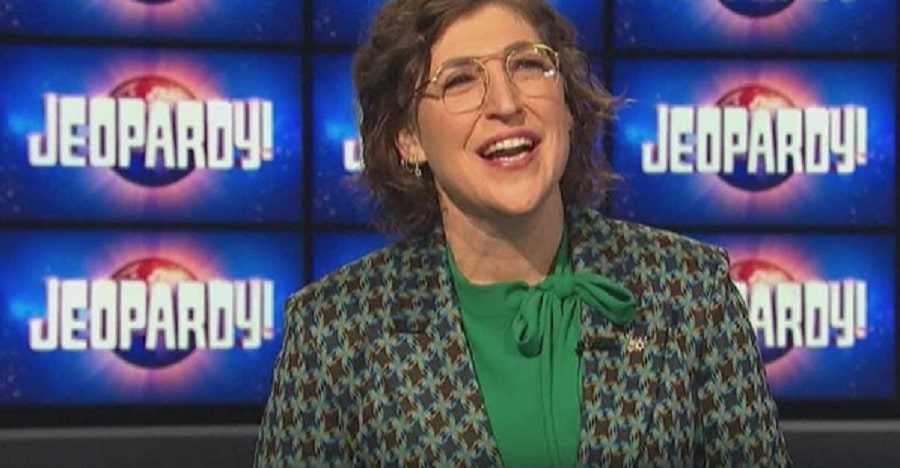 Mayim Bialik Hosts Jeopardy [Jeopardy | YouTube]