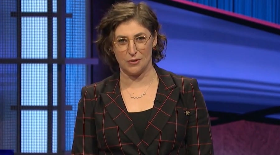 Mayim Bialik Not Fit To Host Jeopardy? [Jeopardy | YouTube]