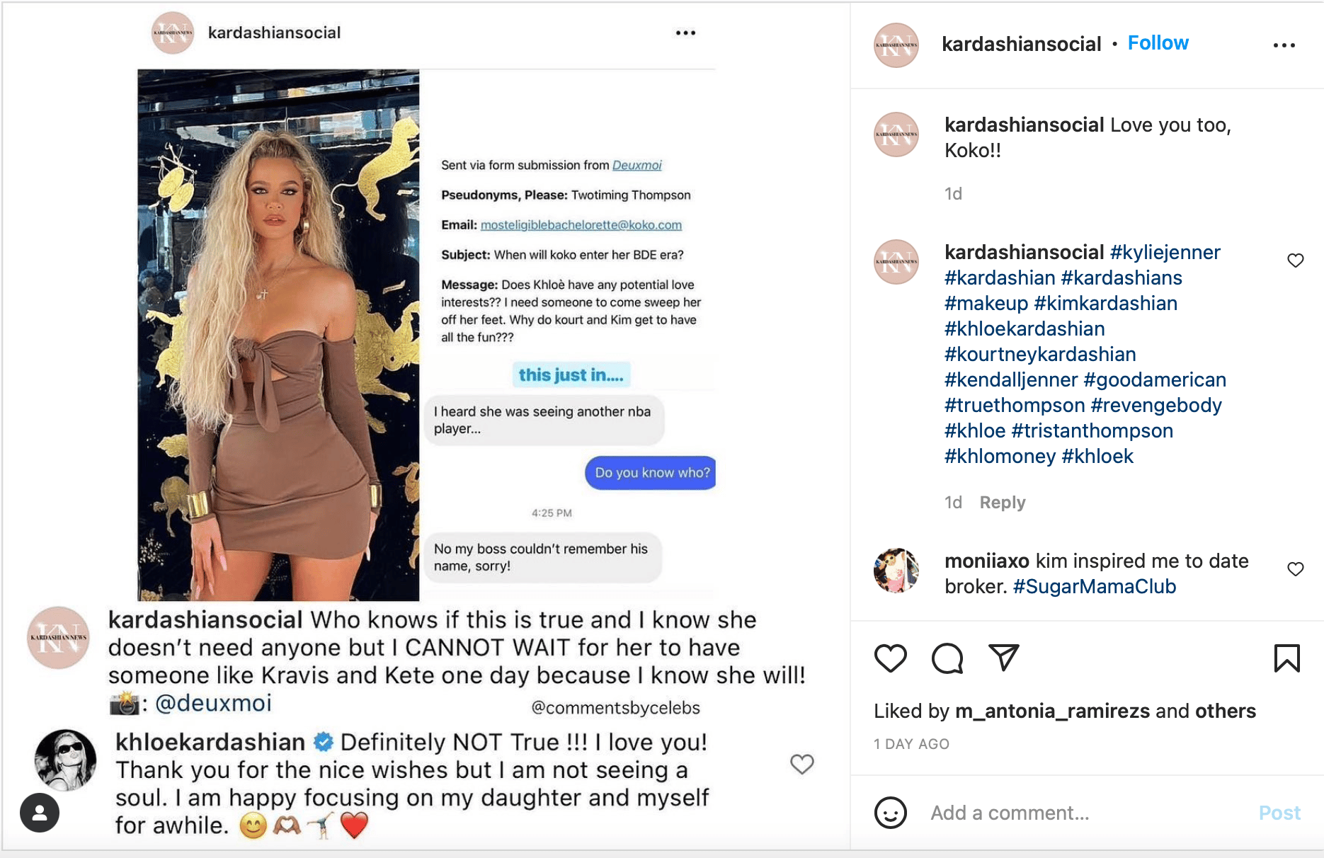 Kardashian Social | Instagram | KHLOE Kardashian