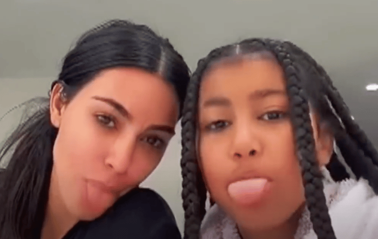 Fans Freak Over Kim Kardashian’s Daughter North’s Bizarre Eating Habit