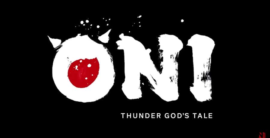 oni thunder gods tale netflix logo