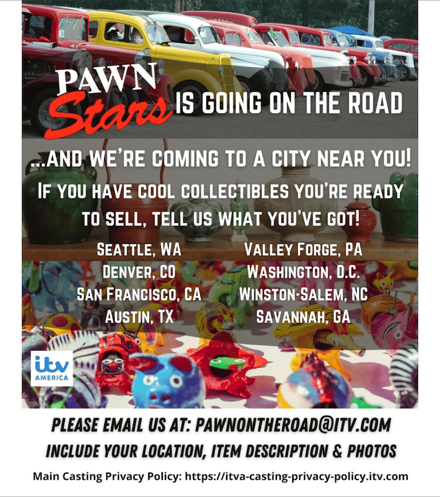 Pawn Stars on the road-https://www.facebook.com/gspawnshop/posts/10159196808467683