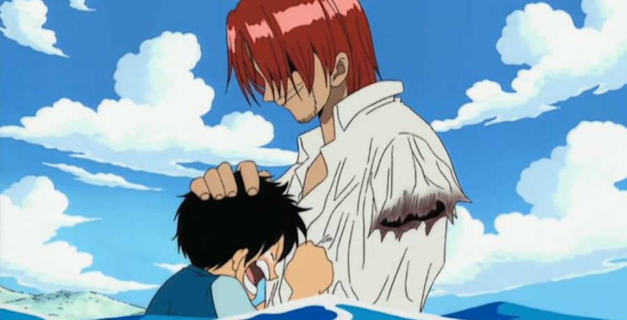 Shanks and Luffy YouTube