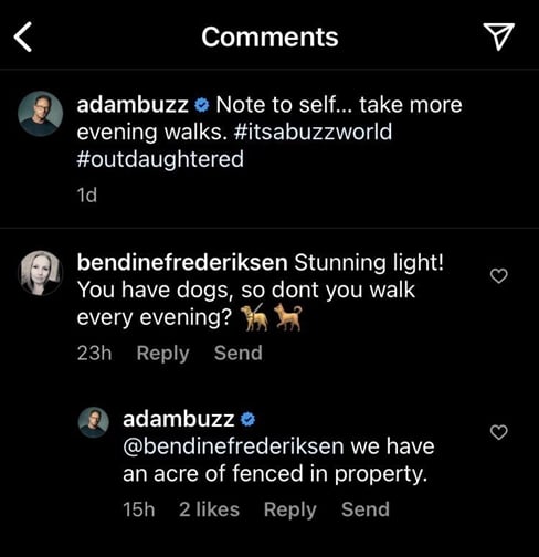 Adam Busby Instagram