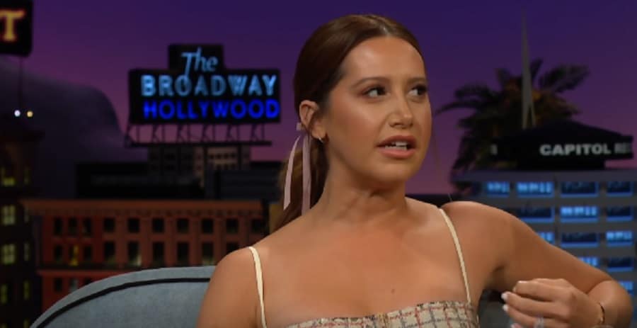 Ashley Tisdale Launches Frenshe [The Late Late Show With James Corden | YouTube]