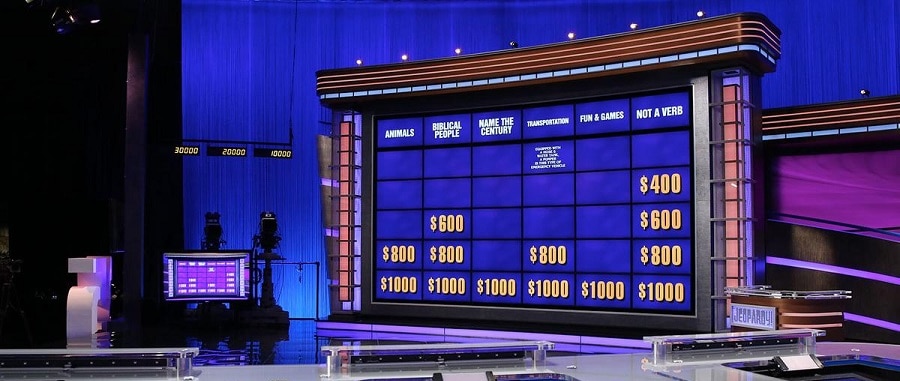 Empty Jeopardy Set [YouTube]