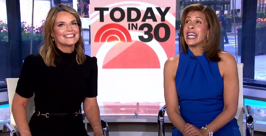 Feuding Today Show Hosts Hoda Kotb & Savannah Guthrie Give Toast [Today Show | YouTube]