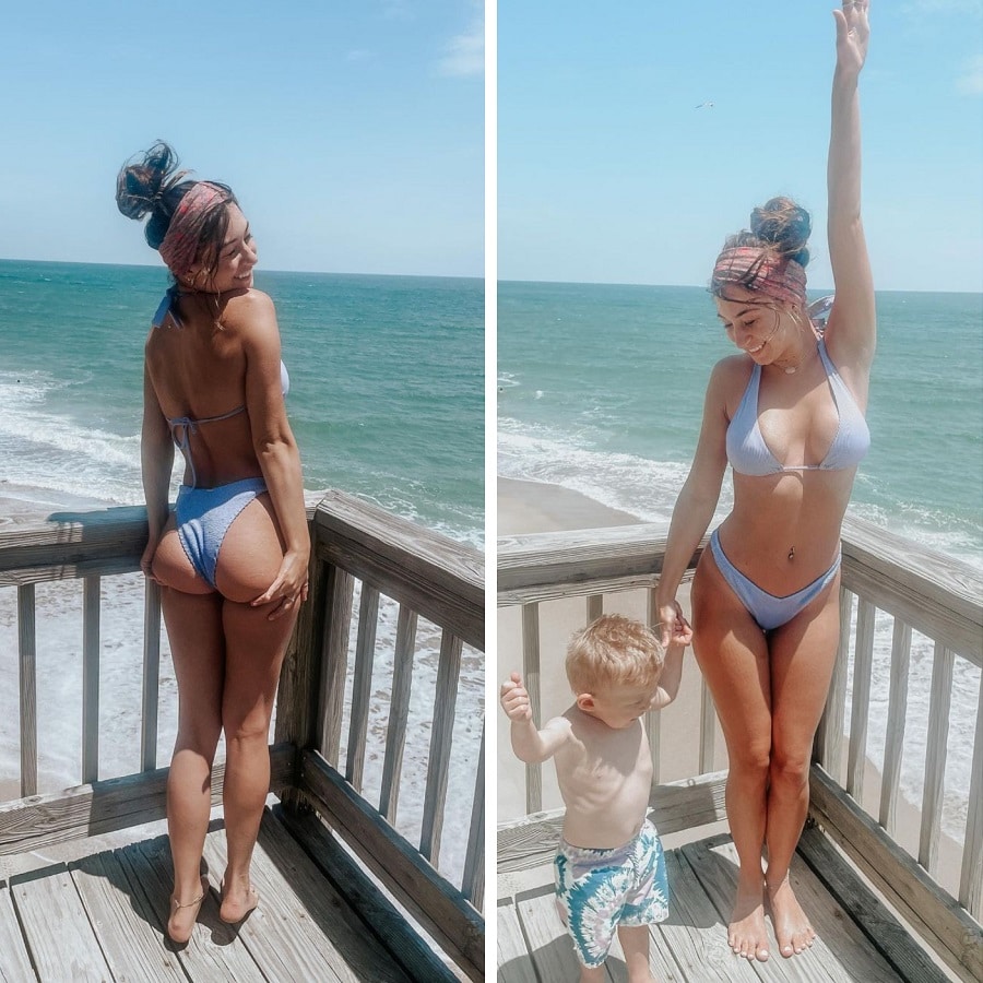 Jenna Ronan Wears Lavender Bikini [Jenna Ronan | Instagram]