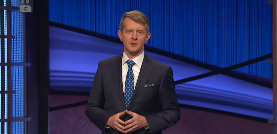 Ken Jennings as Jeopardy! host.