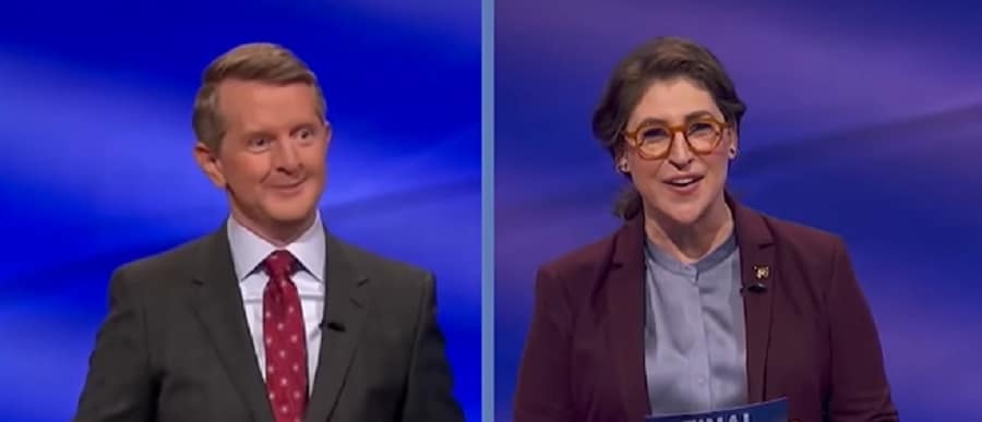 Ken Jennings & Mayim Bialik Permanent Jeopardy Hosts [Jeopardy | YouTube]