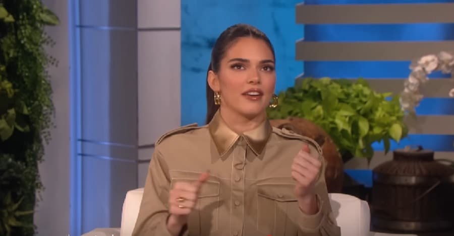 Kendall Jenner Gives Striptease [Ellen Show | YouTube]