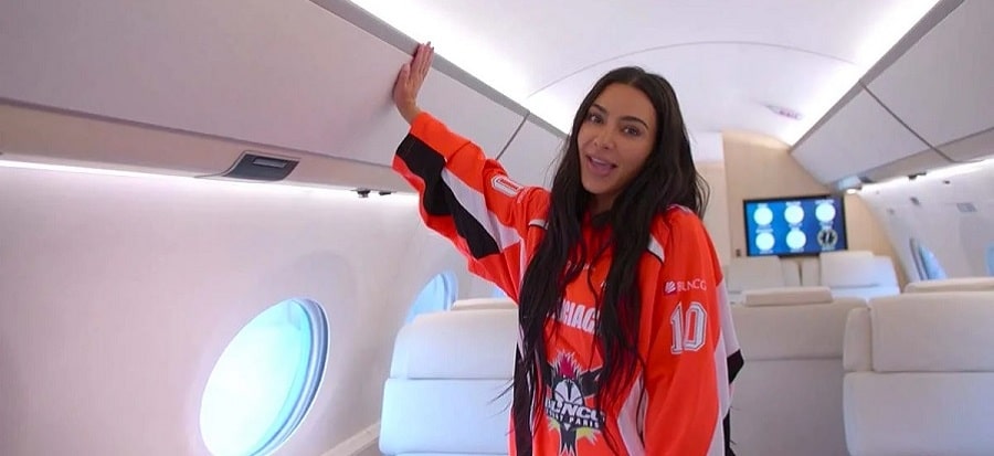 Kim Kardashian Tours Air Kim [Hulu]