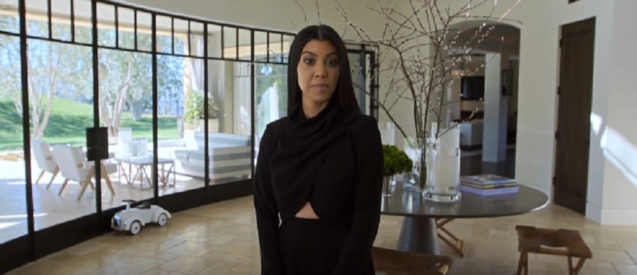 Kourtney Kardashian's Home [Architectural Digest | YouTube]