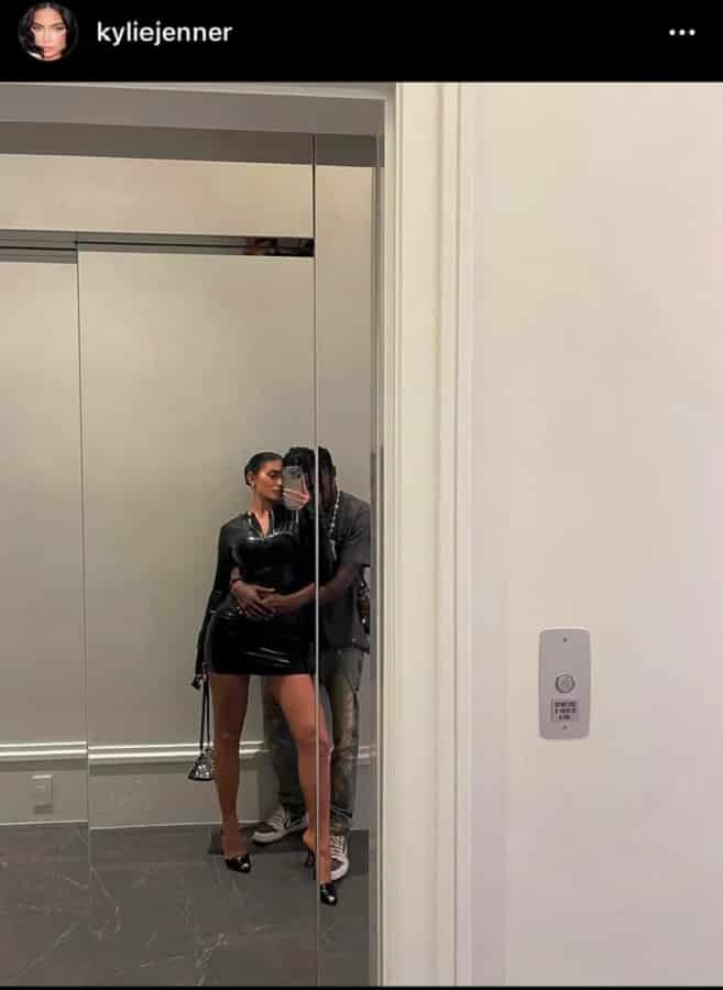 Kylie Jenner & Travis Scott Embrace [Kylie Jenner | Instagram Stories]