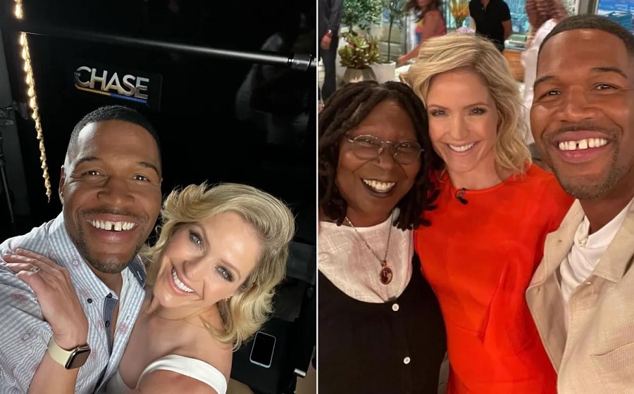 Michael Strahan Glows About The View [Michael Strahan | Instagram]