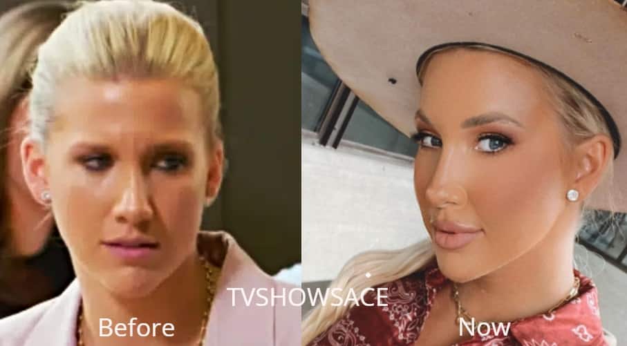 Savannah Chrisley's Before-And-After Photo [Credit: YouTube | Instagram]