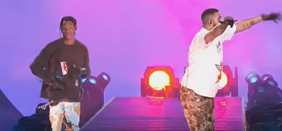 Travis Scott & Drake At Astroworld Festival [Apple Music | YouTube]