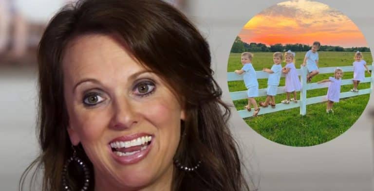 Courtney Waldrop Shares Hilarious Photo Of Sextuplets