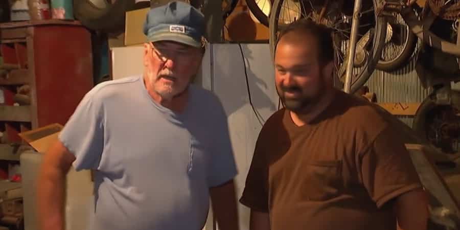 Frank Fritz working on American Pickers