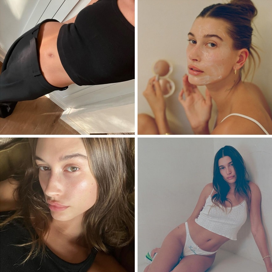 Hailey Bieber's Weekend [Hailey Bieber / Rhode | Instagram]