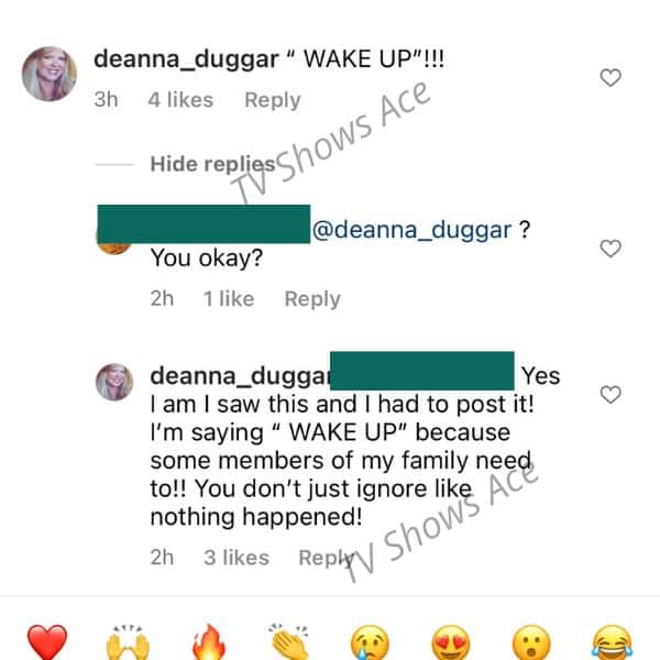 Deanna Duggar Instagram (Jim Bob Duggar's sister)