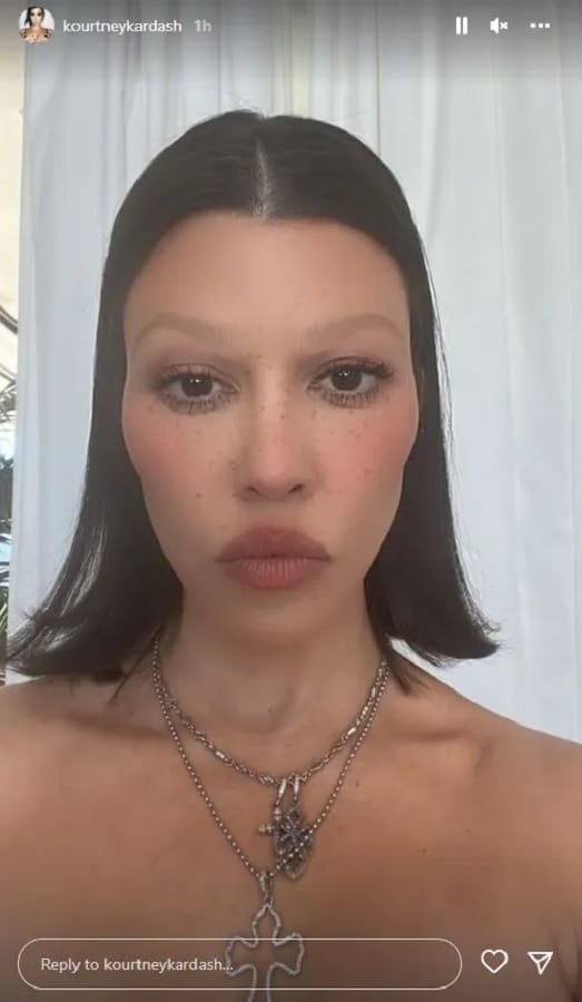 Kourtney Kardashian's Plump Lips [Kourtney Kardashian | Instagram]