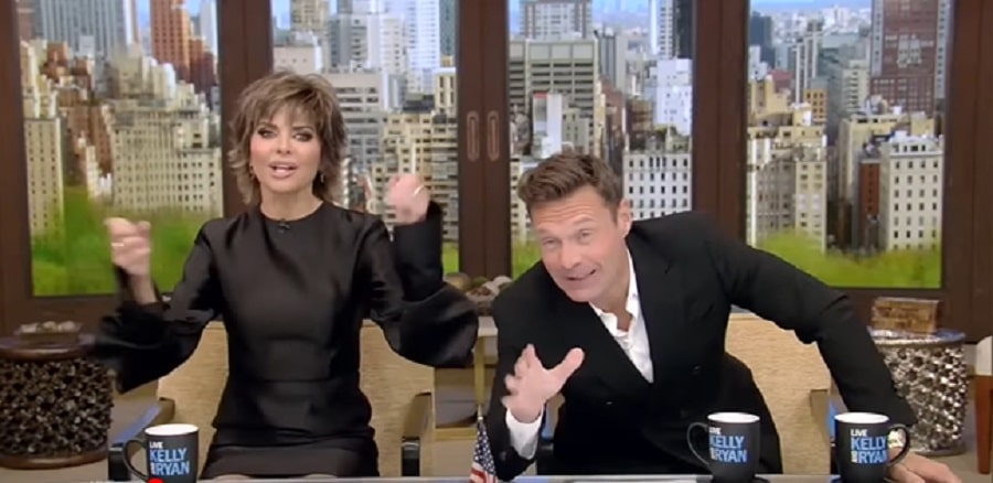 Lisa Rinna Reminds Ryan Seacrest Of Kelly Ripa [Live With Kelly & Ryan | YouTube]