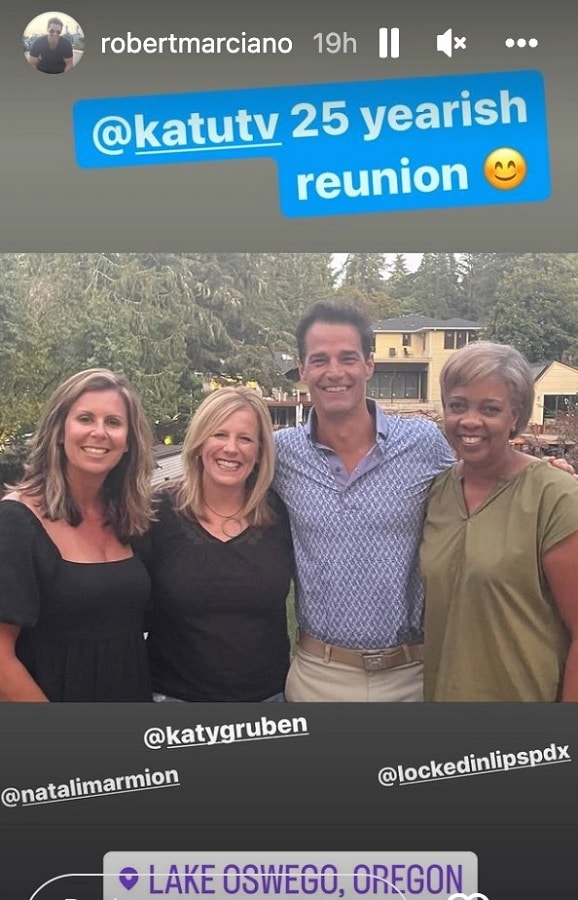 Rob Marciano's Reunion [Rob Marciano | Instagram Stories]