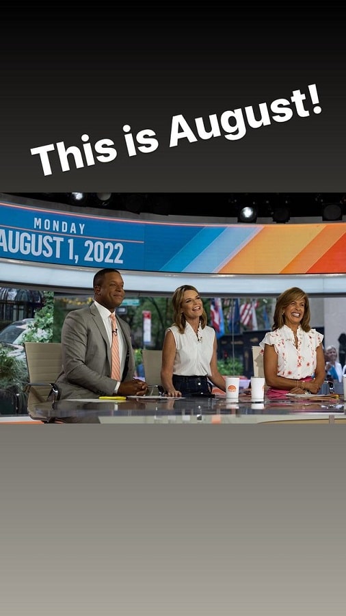 Savannah Guthrie Shares Photo With Hoda Kotb [Savannah Guthrie | Instagram Stories]