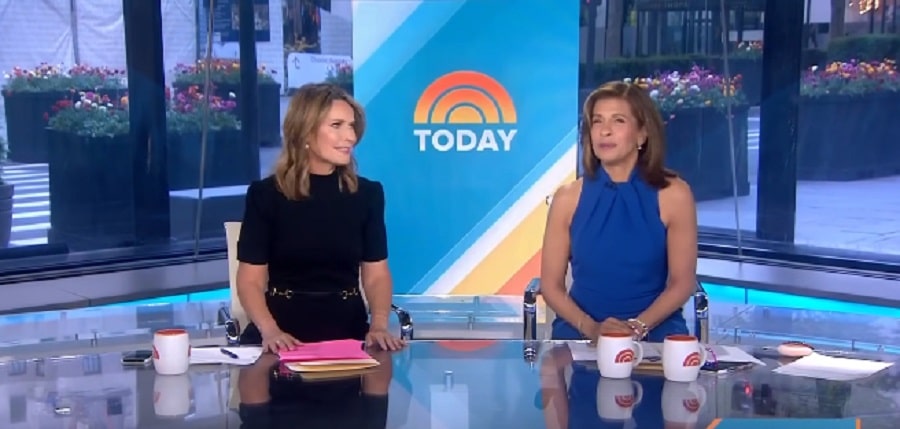 Savannah Guthrie & Hoda Kotb Sit Side By Side [Today Show | YouTube]