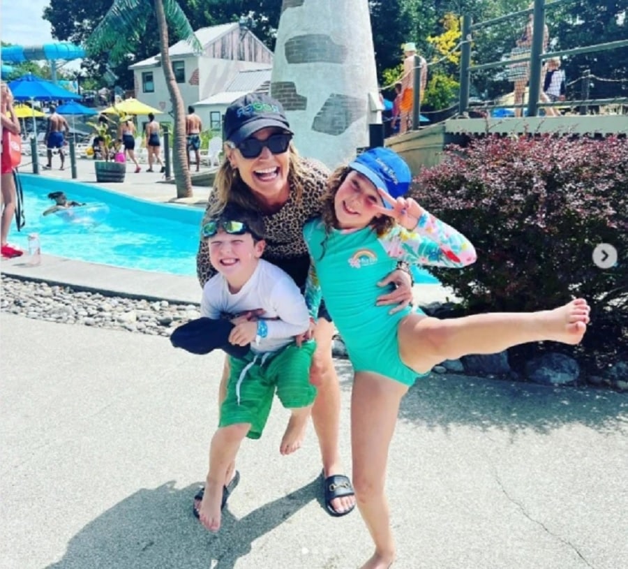 Savannah Guthrie Takes Kids To Water Park [Savannah Guthrie | Instagram]