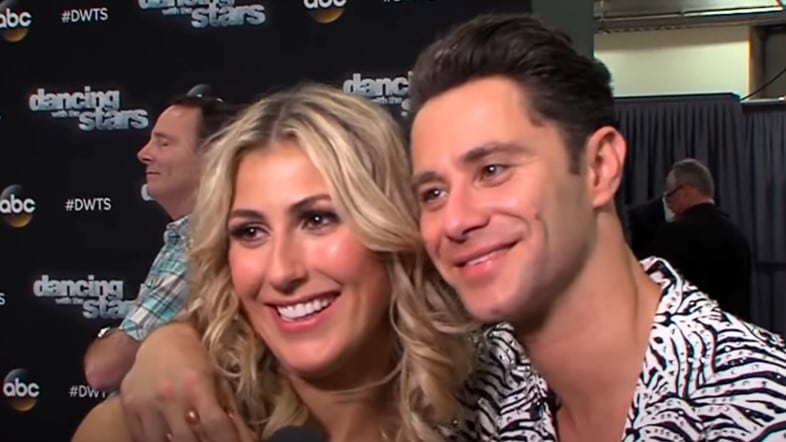 Emma Slater and Sasha Farber from Access Hollywood