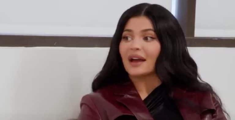 Kylie Jenner Seduces Camera In Slinky Lingerie