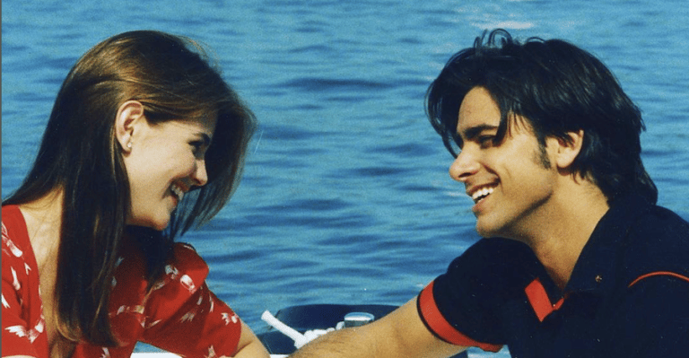 Lori Loughlin Lets Loose On Stage With John Stamos