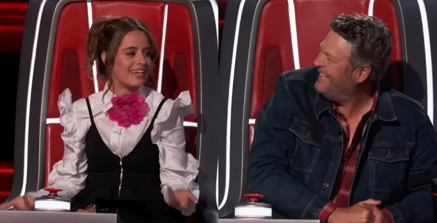 Camila and Blake on The Voice