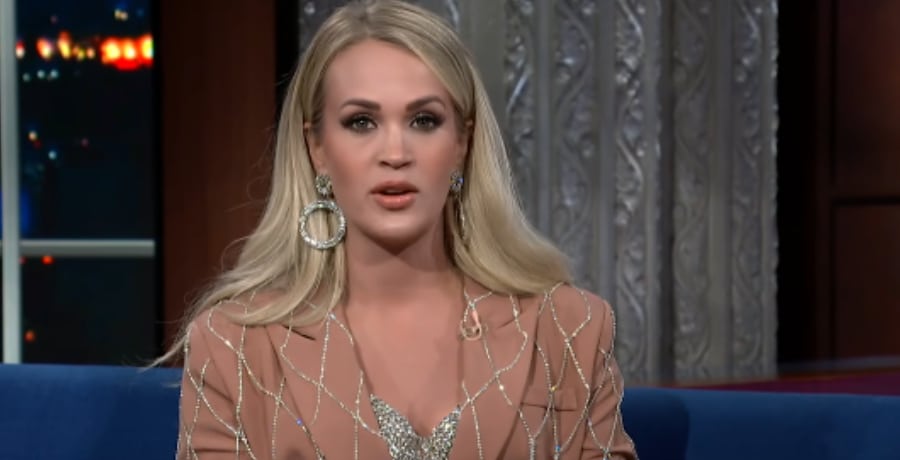 Carrie Underwood On Stephen Colbert [Late Night With Stephen Colbert | YouTube]