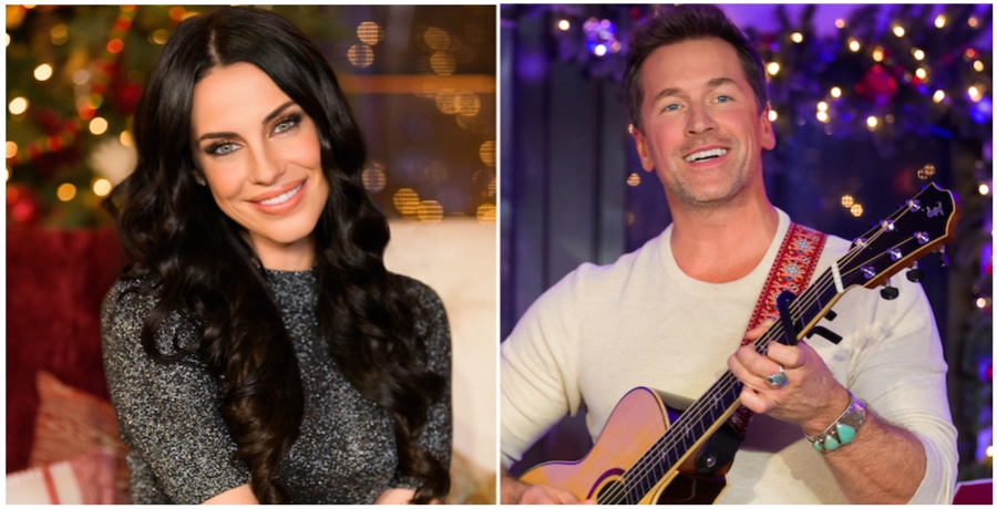 Hallmark Alum filming for GAF-Photo: Jessica Lowndes Credit: ©2019 Crown Media United States LLC/Photographer: Kim Nunneley/Alexx Henry Studios, LLC, Photo: Paul Greene Credit: ©2019 Crown Media United States LLC/Photographer: Kim Nunneley/Alexx Henry Studios, LLC